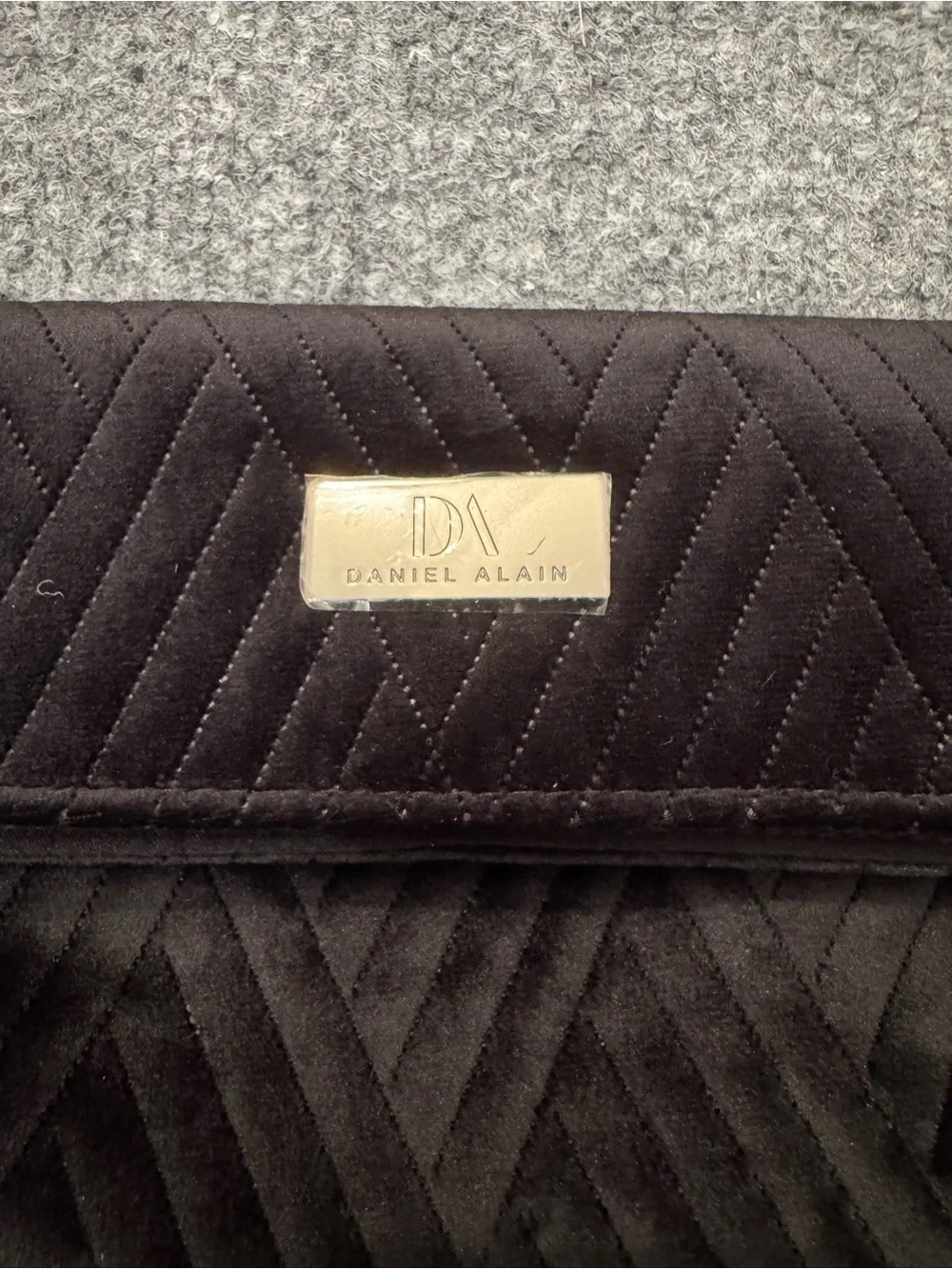 Daniel alain black quilted